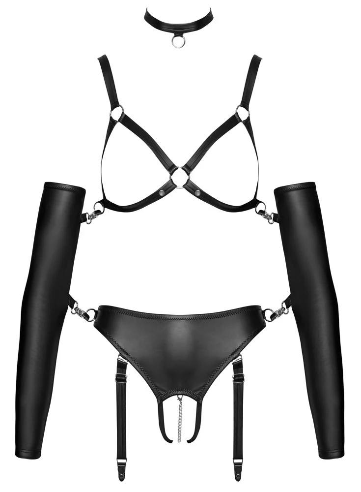 Bad Kitty ouvert set met enkelboeien