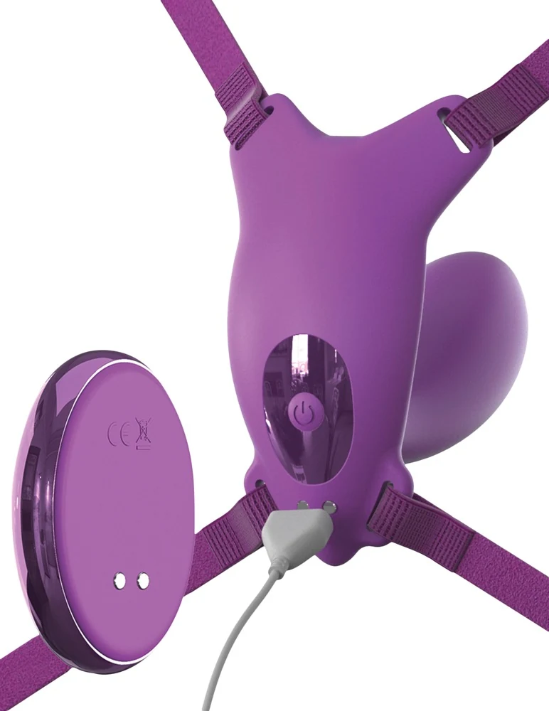 Ultimate G-Spot Butterfly strap-on vibrator