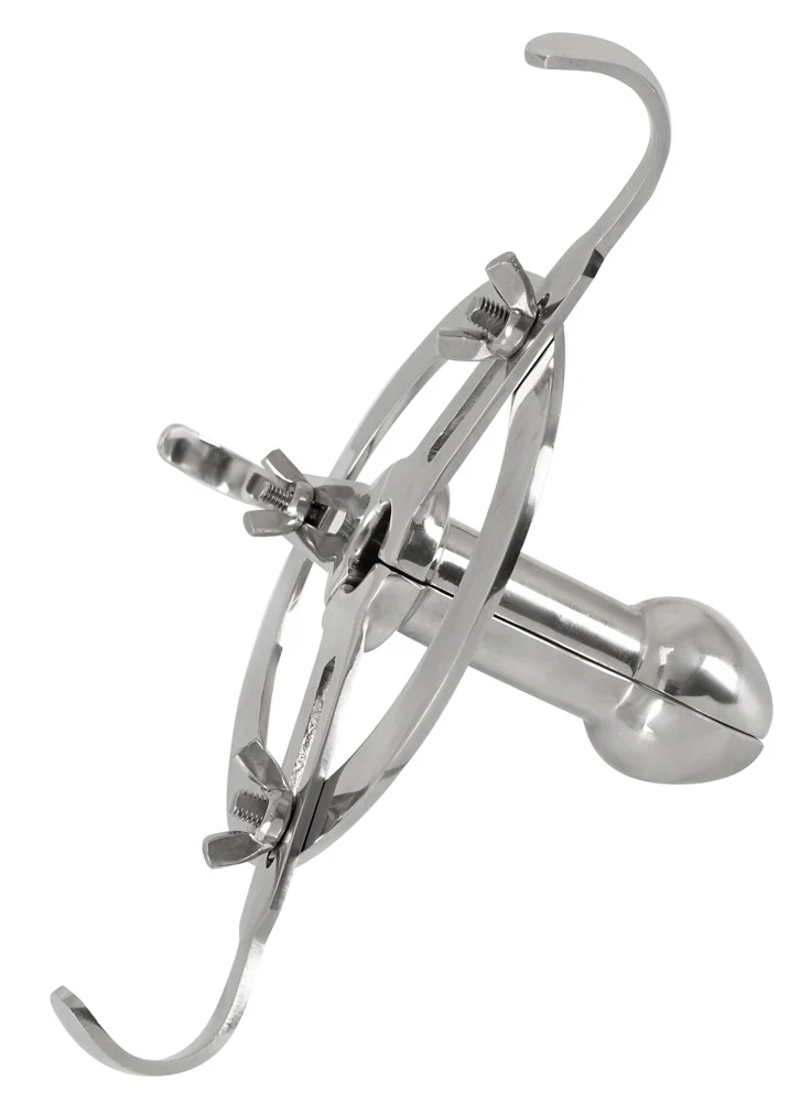 Anal Spreader Deluxe van roestvrij staal