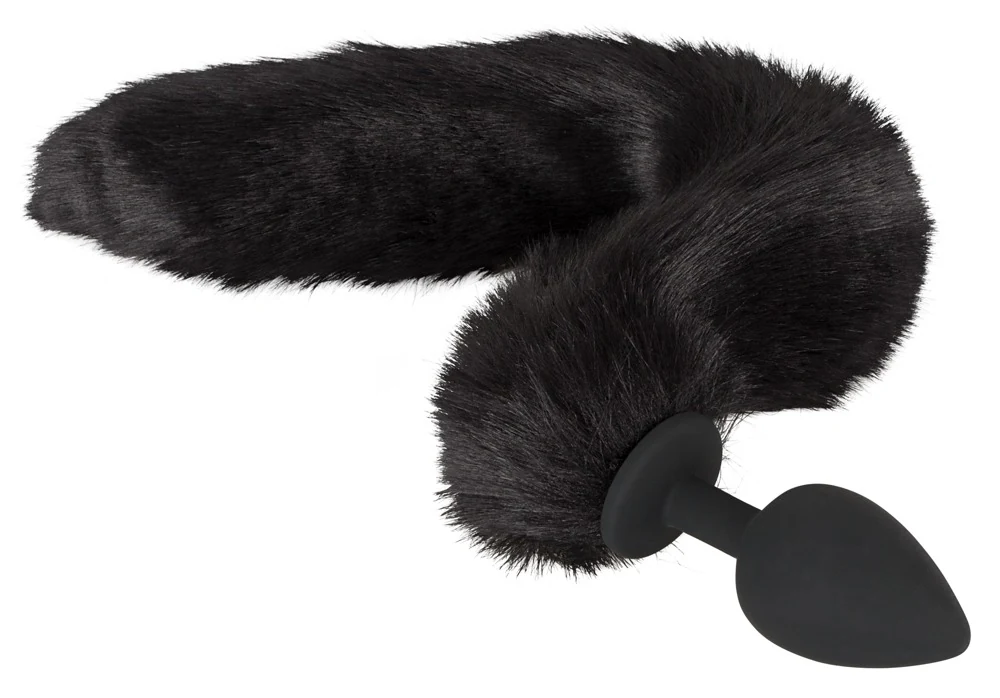 Set met anaalplug kattenstaart en kattenoren