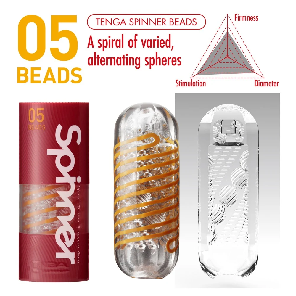 TENGA Spinner masturbator transparant