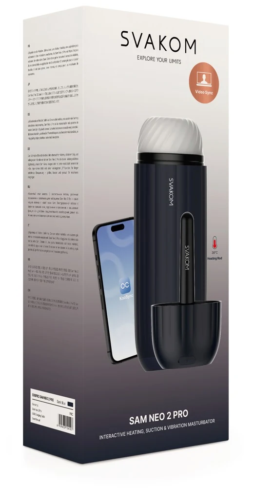 SVAKOM Sam Neo 2 Pro interactieve masturbator