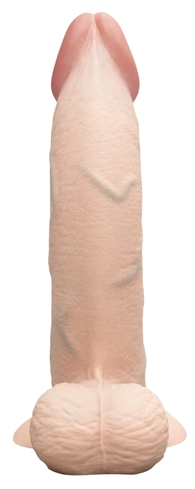 b-vibe 10 inch curvy dildo met zuigvoet