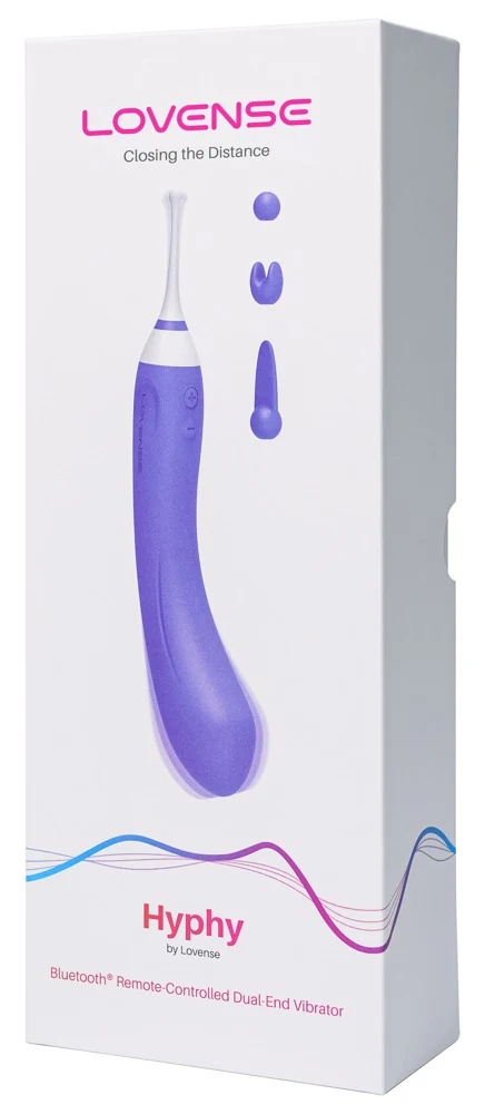Lovense Hyphy app vibrator met dubbele motor