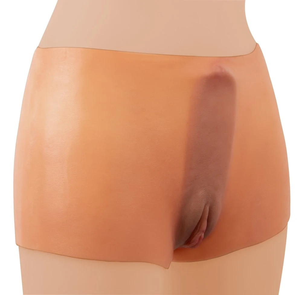 Ultra realistische vagina broek van siliconen
