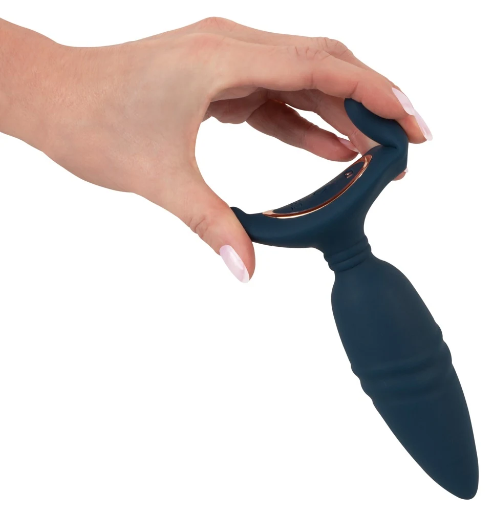 ANOS RC Thrusting Butt Plug met Vibratie