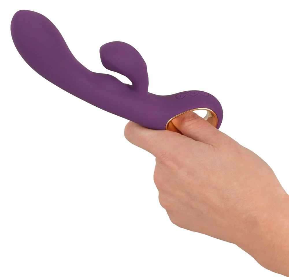 Rabbit vibrator met clitorisstimulator oplaadbaar