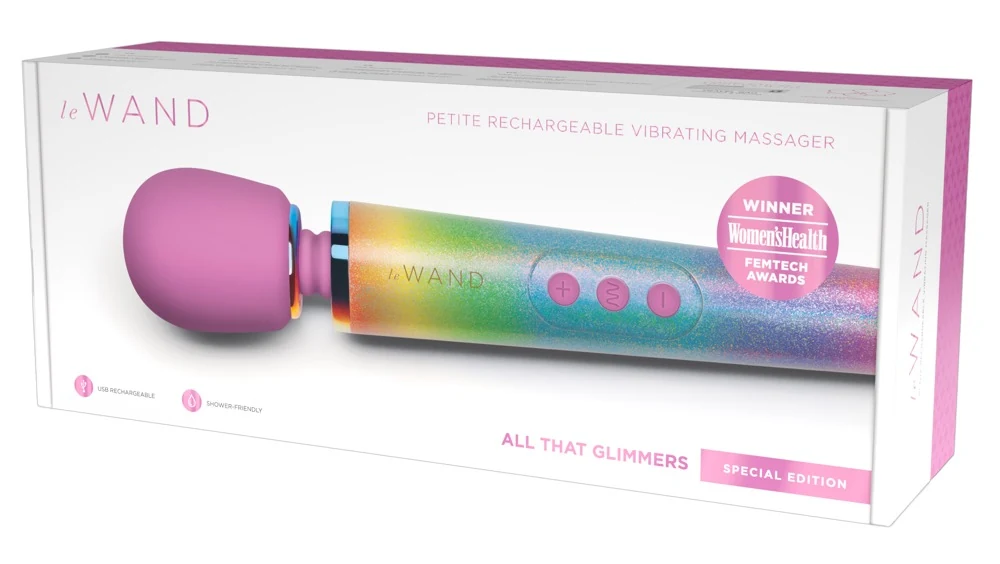 le WAND Petite Rechargeable Vibrating Massager All That Glimmers