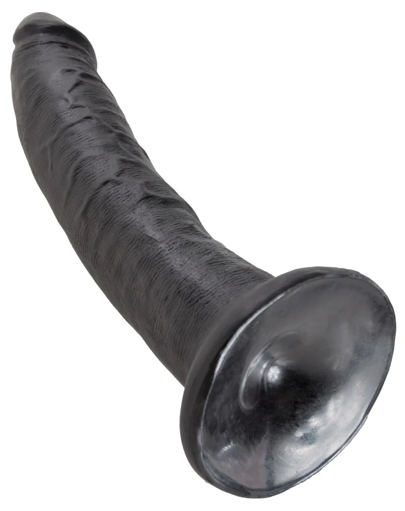 Natuurlijke dildo met zuigvoet 20,5 cm