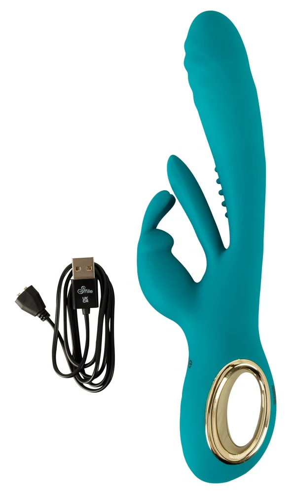 Sweet Smile rabbit vibrator met stuwfunctie