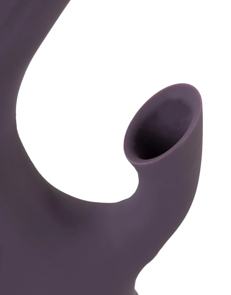 Clitoriszuiger met G-spot vibrator oplaadbaar