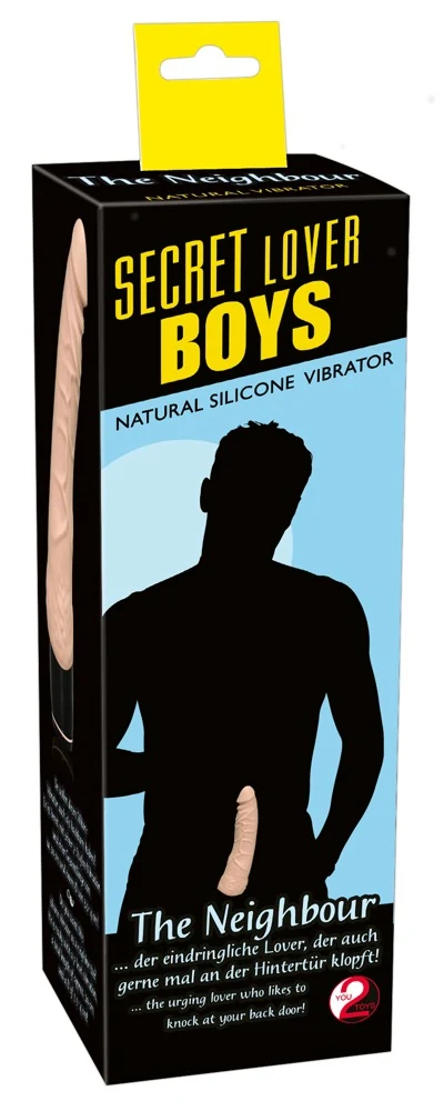 Siliconen penis vibrator met 7 vibratiestanden