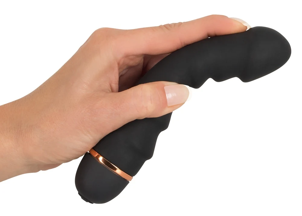 Zwarte vibrator met 20 vibratiestanden