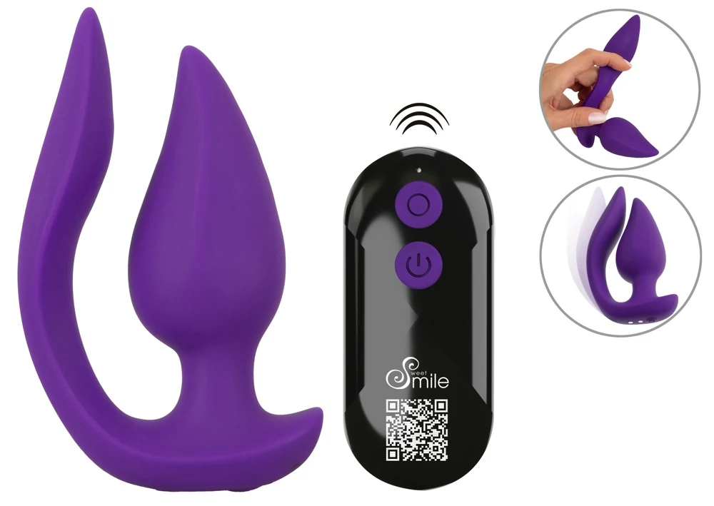 Sweet Smile RC 2-in-1 Plug & Panty Vibe