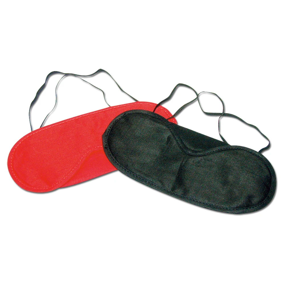 Dubbelpak blinddoeken rood en zwart
