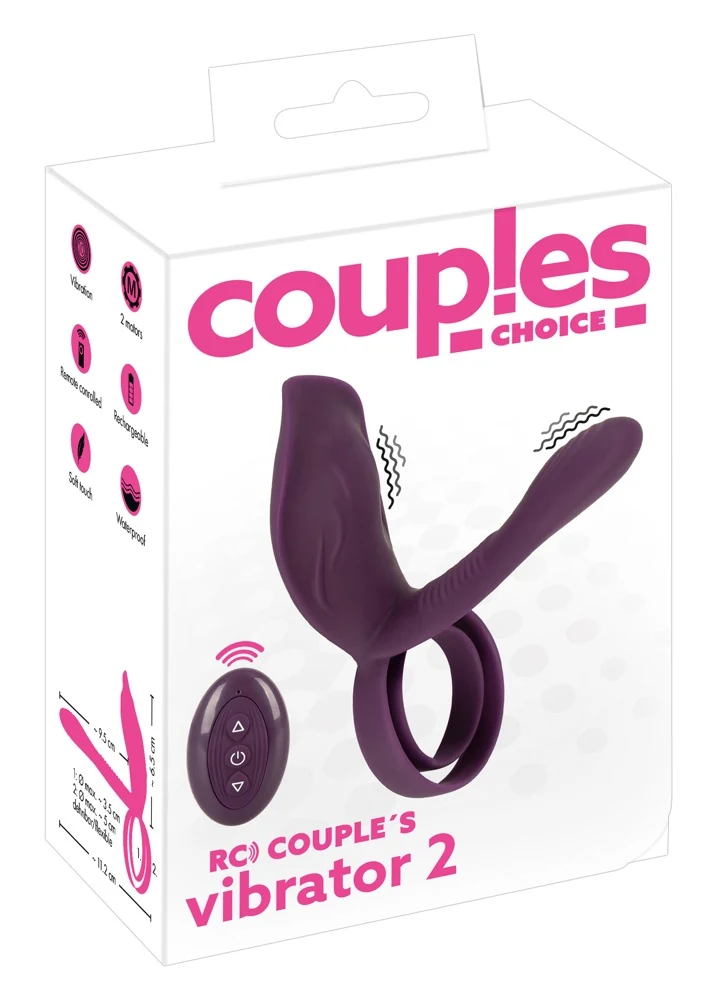 RC Couple's Vibrator 2 met afstandsbediening