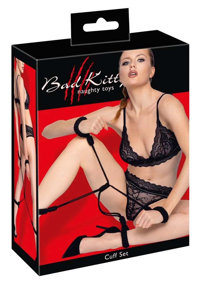 Bad Kitty Cuff Set Rope maat 1