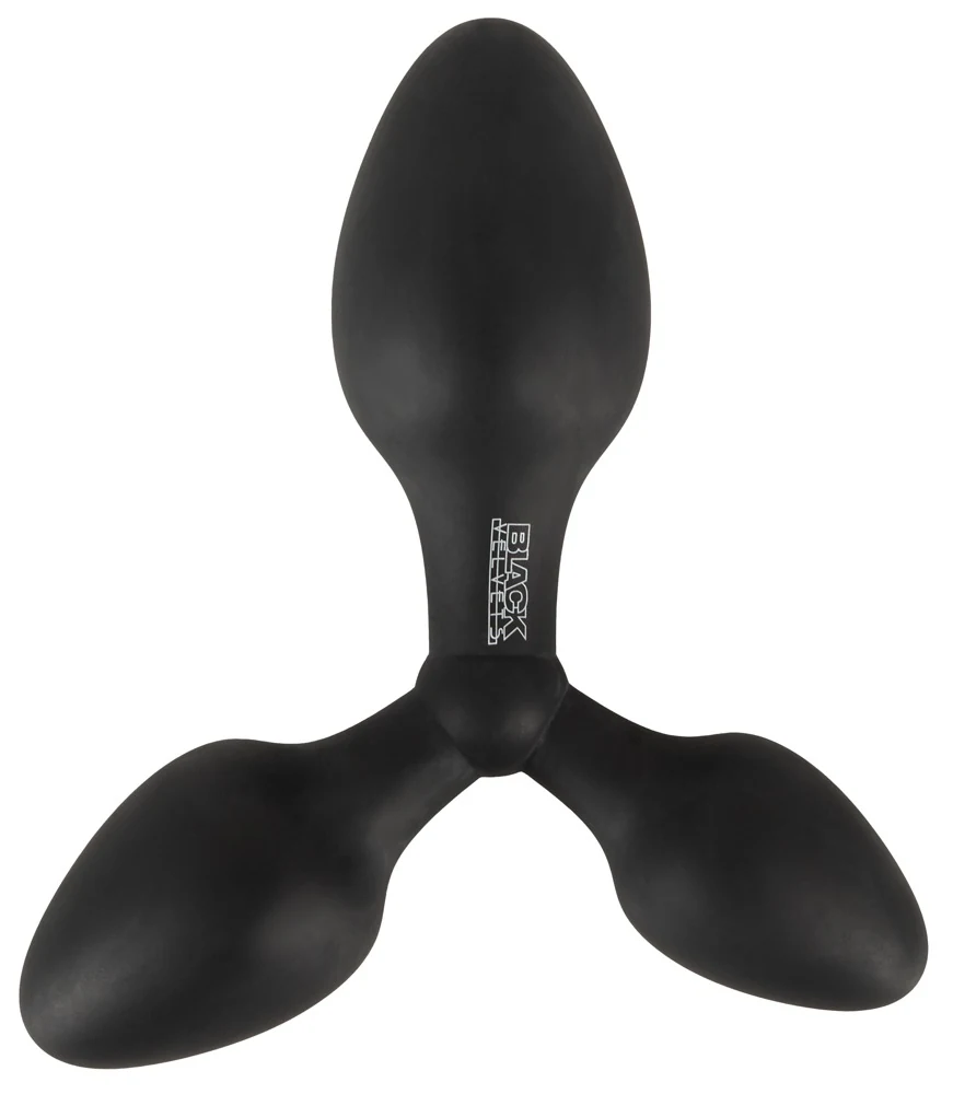 Black Velvets Training Triple Buttplug Siliconen