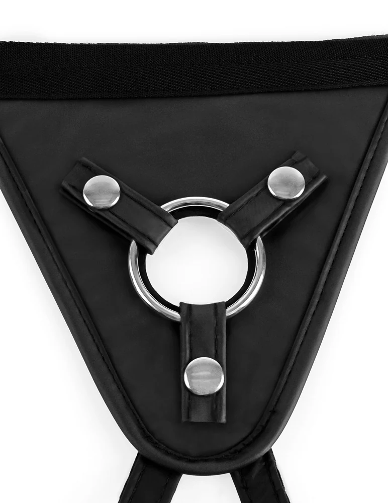 Verstelbaar strap-on harnas met ringen