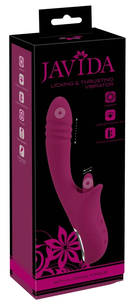 Javida Licking & Thrusting vibrator