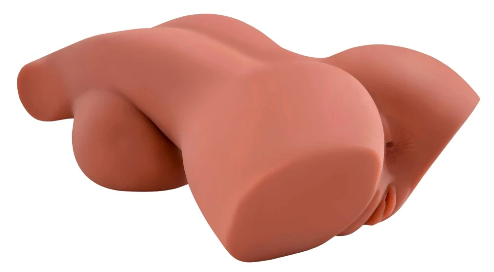 Levensechte masturbator torso met dubbele ingang