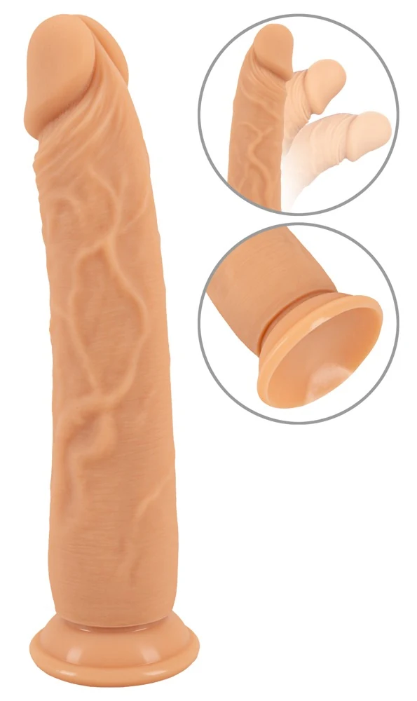 European Lover siliconen dildo met zuignap 23 cm