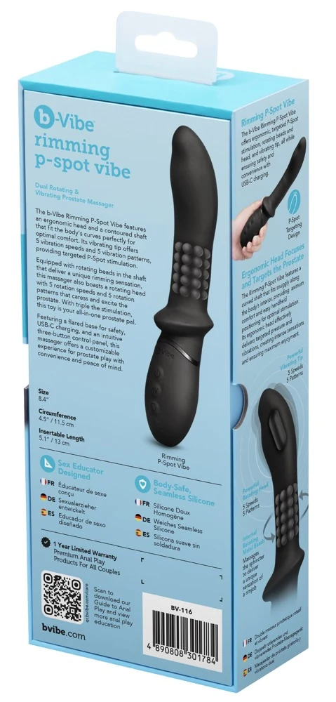b-Vibe Rimming P-Spot Vibe anaalvibrator