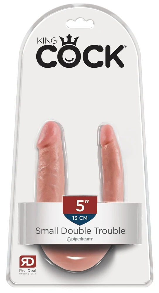 Dubbele dildo van PVC 30 cm