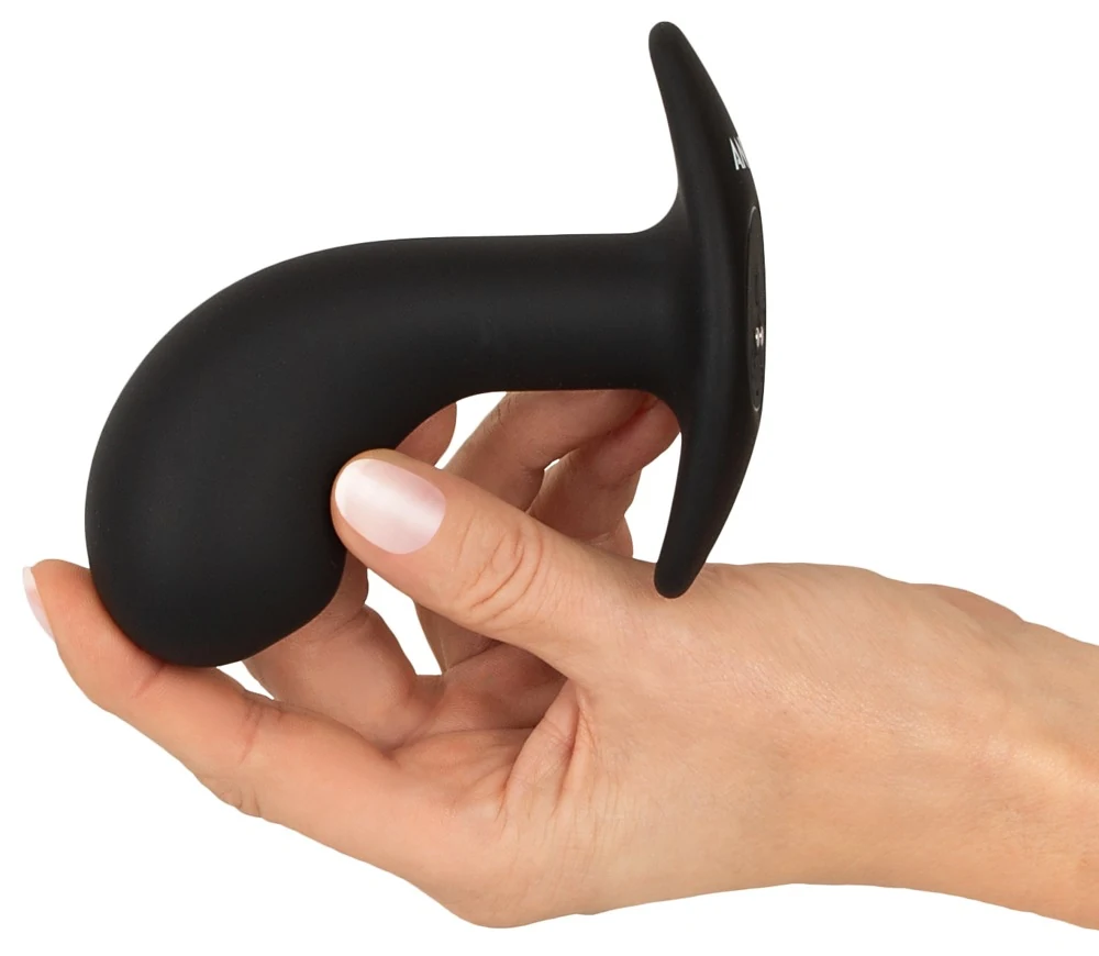 ANOS Big Head prostaatplug met vibratie
