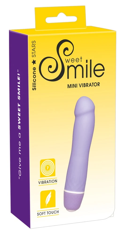 Penis vibrator paars met 7 standen