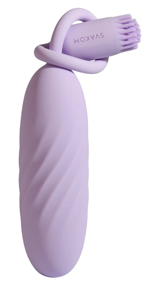 SVAKOM Plume flexible brush tail bullet vibrator