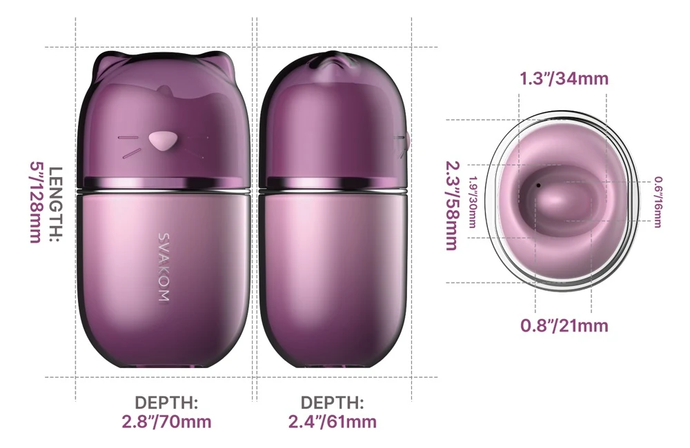 SVAKOM Klitty lay-on vibrator