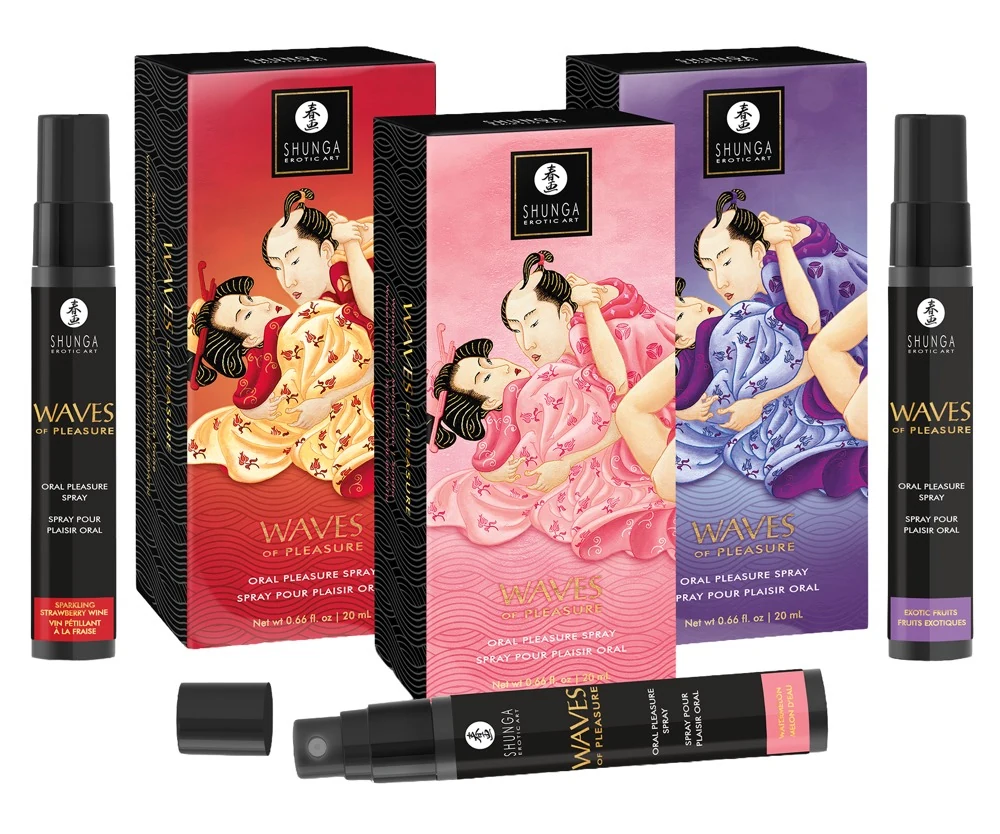 Shunga Waves of Pleasure Strawberry Wine orale spray 20 ml