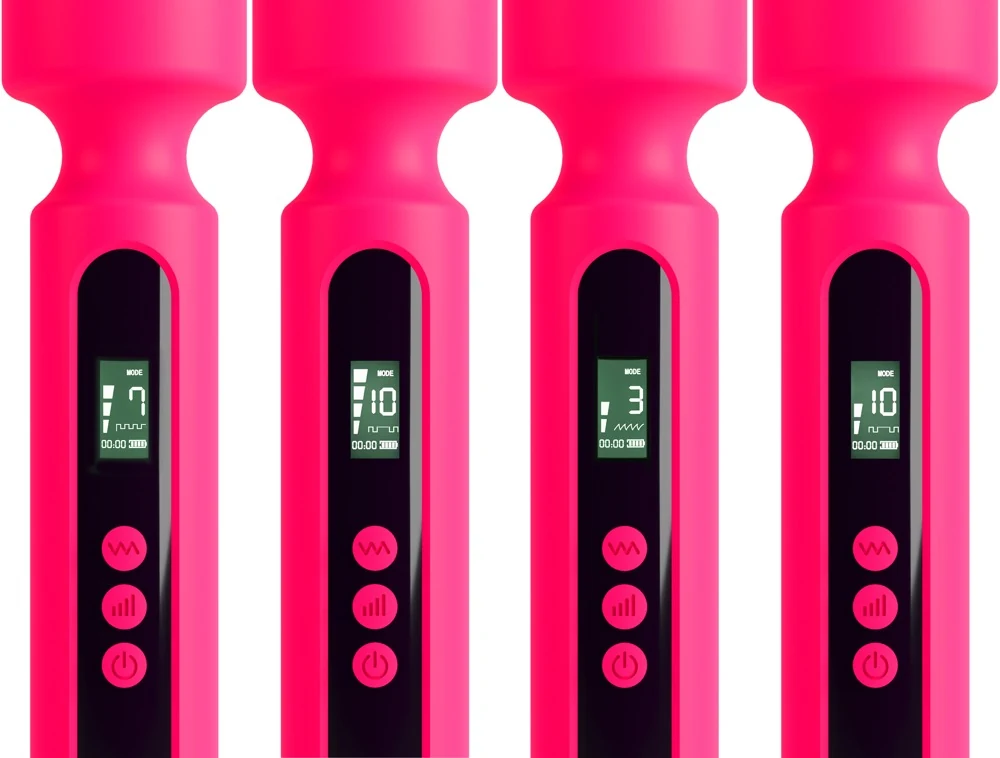 Pink Sunset Wand Vibrator Disp