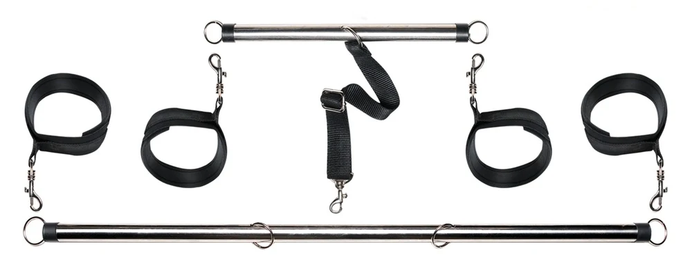 Spreidstang set met hand- en voetboeien