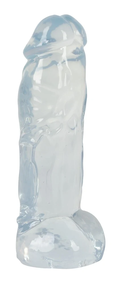 Crystal Clear Big Dong transparante dildo 21,5 cm