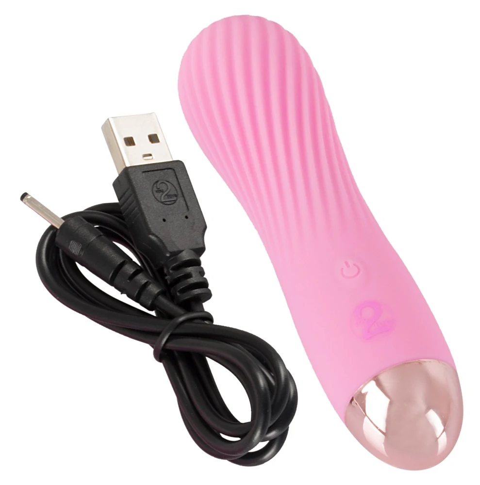 Roze mini vibrator oplaadbaar en waterdicht