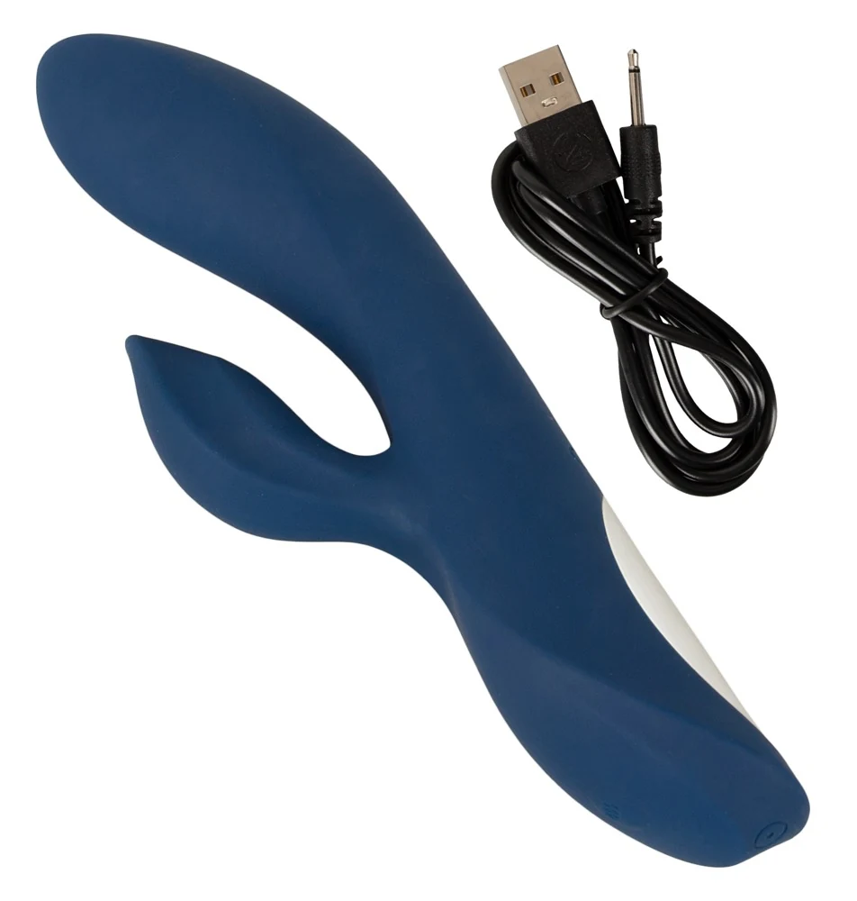 Elegante rabbit vibrator met dubbele stimulatie