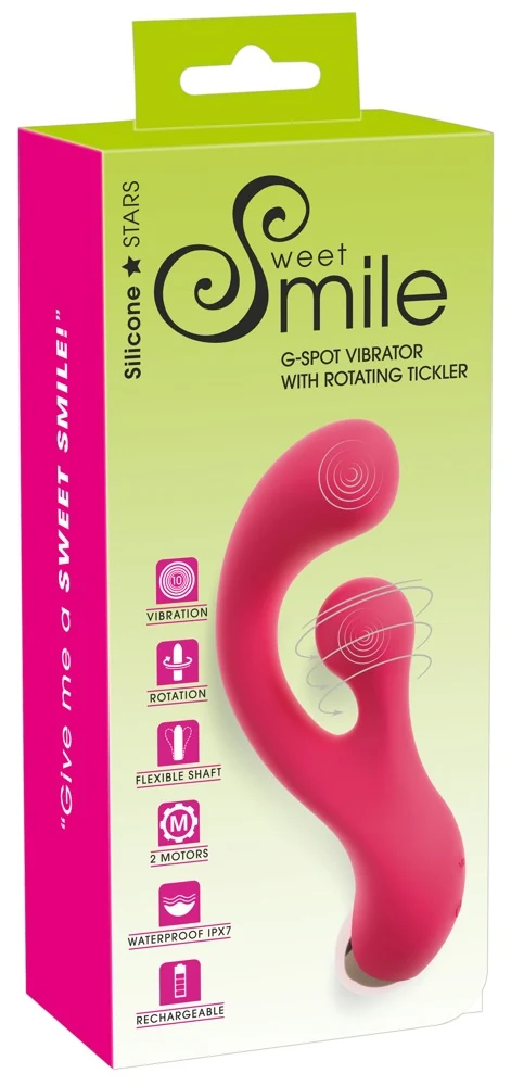 Sweet Smile G-Spot Vibrator met Rotatie