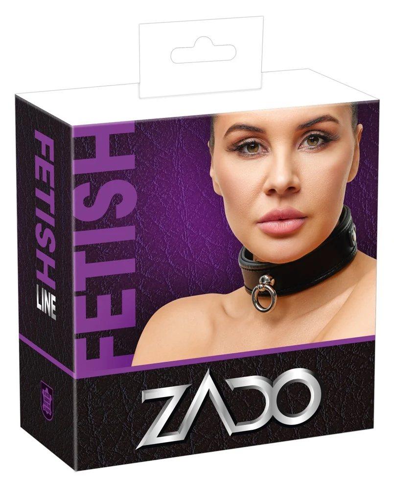 Wild Thing leren halsband met ring