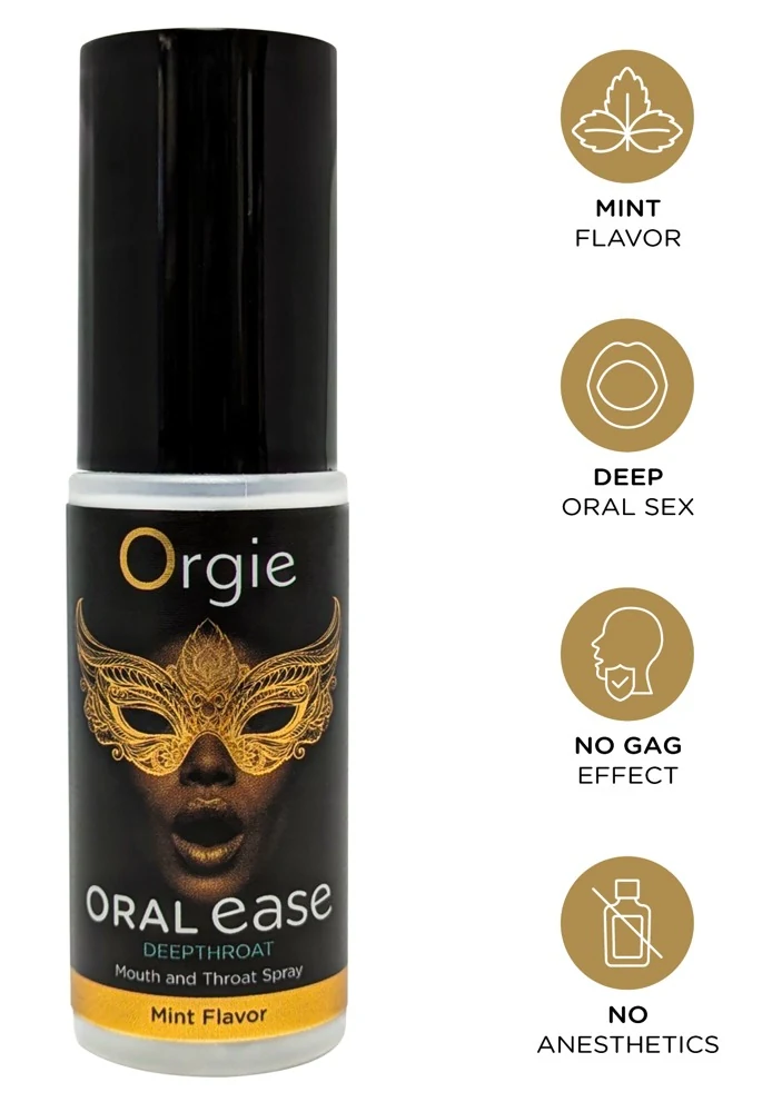Orgie Oral Ease Deepthroat Spray 15 ml