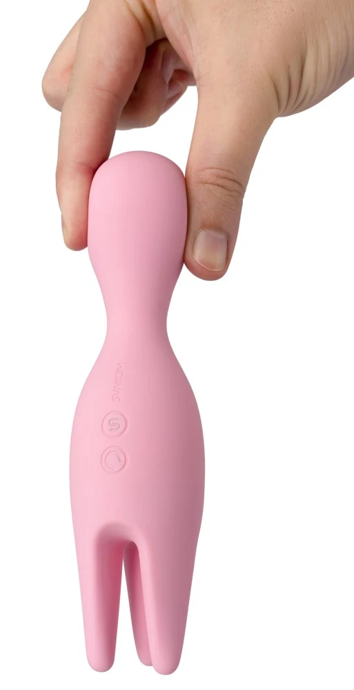Lay-on vibrator met plezier vingers