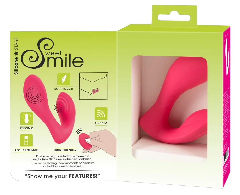 Sweet Smile G-spot panty vibrator met afstandsbediening