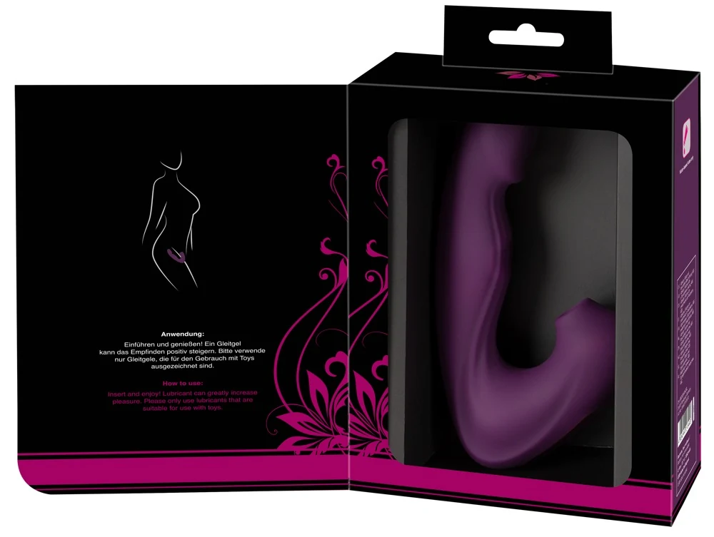 Javida 4-functie vibrator met clitorisstimulator