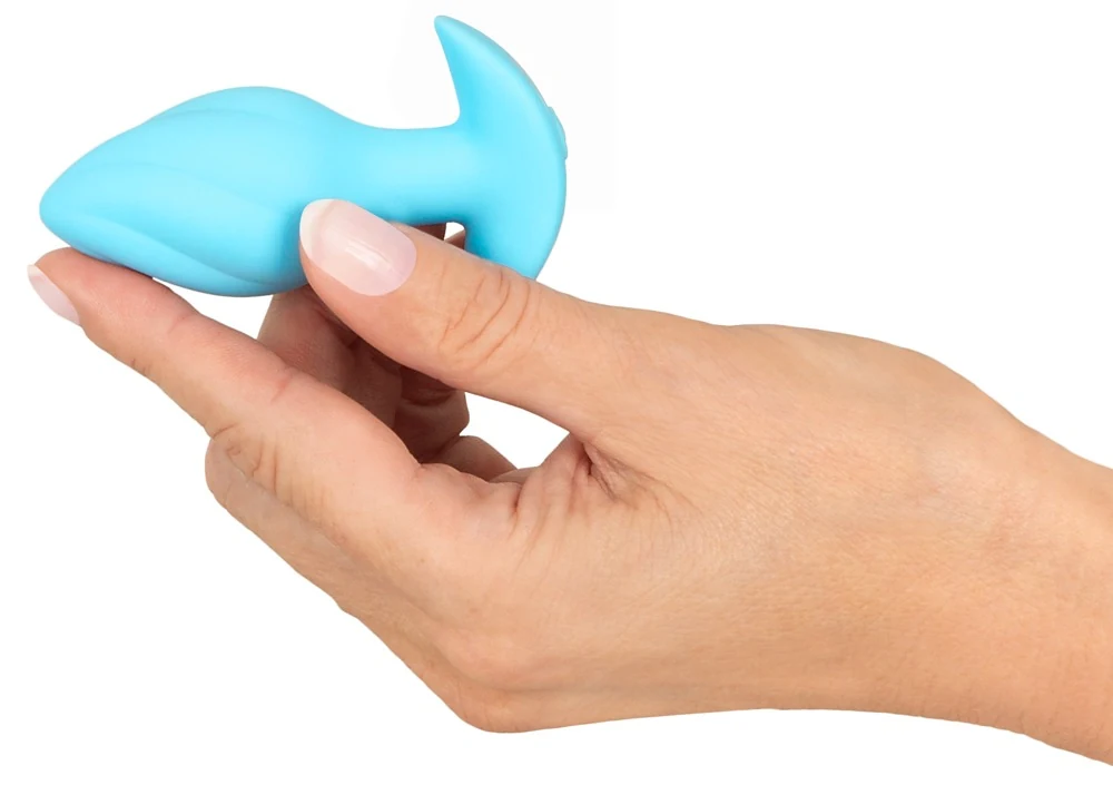 Vibrerende Mini Butt Plug Blauw