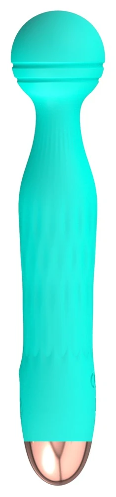 Groene mini vibrator met flexibele kop